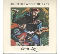 RIGHT BETWEEN THE EYES 7" (45) UK RCA 1986 B/W ONLY A VISITOR (PB40509) PIC SLEEVE