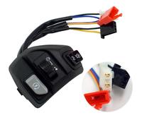 Right Side Moto 7/8 ""Guidon Commande Commutateur Klaxon Clignotant Sauna Lumière Électrique Démarrage Connecteur Bouton Poussoir Pour Yamaha Aerox-155 ""Nipseyteko