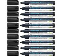 Right title : Schneider 290 Marqueur pour tableau/chevalet Rechargeable Pointe 2-3 mm Noir Lot de 10 (Import Allemagne)