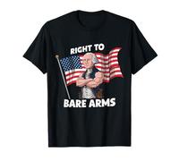 Right To Bare Arms - Entraînement amusant du 4 juillet T-Shirt