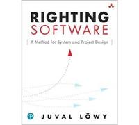 Righting Software by Juval Lowy Paperback Book Juval Lowy (Auteur)