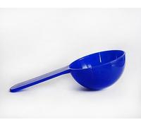 Rightpak Lot de 25 cuillères doseuses bleues de 25 ml avec poignées réutilisables en plastique | Idéal pour liquides, poudres, granulés, épices, maison, cuisine, restauration, soins de santé, fitness