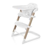 RightSeat Chaise haute multi-étages Blanc sel de mer