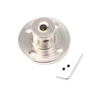 Rigid Flange Coupling Connector, 10mm Rigid Flange Coupling Motor Guide Shaft Coupler Motor Connector(7MM)(6MM)