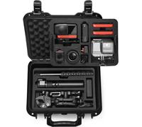 Rigid Waterproof Case for Insta360 One RS Twin Edition / 4K Edition and Accessories (Case Only), Black, Suitcase