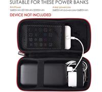 Rigide Housse Etui pour Batterie Externe pour Anker PowerCore Essential Power Bank 20000mAh 26800mAh Coques d'alimentation Protection Sac 23 * 10 * 4,5 cm