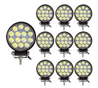RIGIDON 10x 10cm 4 pouces 42W phare de travail led rond, feu antibrouillard