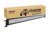 RIGIDON 130 cm 52 pouces 300W barre lumineuse led, 12V 24V barres d'éclairage, pour offroad Véhicules Voiture camions SUV ATV 4x4, 6000K blanc feu antibrouillard, Phare Lampe 4x4