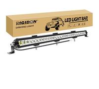 RIGIDON 29 Pouces 73 cm 90W 9000LM Barre de Led 4x4, une rangée 12V 24V droit barres lumineuse leds pour offroad Véhicules Voiture camions SUV ATV, 6000K feu antibrouillard, phare de travail, 12V 24V