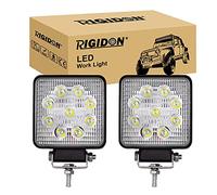 RIGIDON 2x 10cm 4 pouces 27W phare de travail led carré, feu antibrouillard
