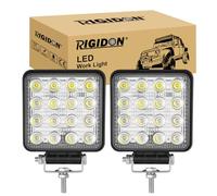 RIGIDON 2x 10cm 4 pouces 48W phare de travail led carré, feu antibrouillard