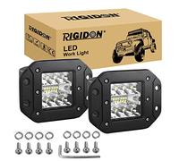 RIGIDON 2X Rampe de Phare LED encastré, 5 Pouces 42W Feux de Travail, 6000K