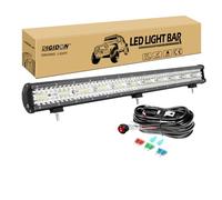 RIGIDON 31 pouces 79 cm 660W barre de led 4x4 avec 12V faisceau câblage kit | étanche, 6000K blanc, barre lumineuse led, éclairage, pour offroad véhicules voiture tracteur camions ATV 4x4, auxiliaire