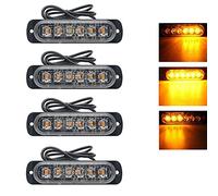 RIGIDON 4x orange feu de freinage stroboscopique, barre lumineuse led