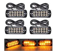 RIGIDON 4x orange feu de freinage stroboscopique, barre lumineuse led