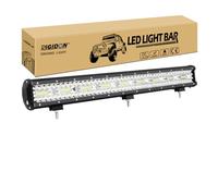 RIGIDON 8D 26 Pouces 65 cm 540W barre de Led 4x4, Triple rangée 12V 24V barre d'éclairage led, Lumineuse lampe pour offroad Voiture camions Tracteur SUV UTE ATV, 6000K blanc feu antibrouillard