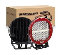 RIGIDON Phare de travail LED, 2 pièces, 23 cm, 9 pouces, 294 W, lumière de travail à LED, feux de brouillard 12 V, 24 V, pour tout-terrain, hors route, voiture, tracteur, pelle camion, SUV, ATV 4 x 4