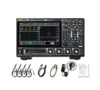RIGOL Oscilloscope,DHO924 Oscilloscope Numerique,250MHz,4A+16D canaux,Résolution 12 bits,écran tactile HD 7",alimentation par batterie externe,Pour tests sur site et enseignement en laboratoire