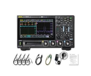 RIGOL Oscilloscope,DHO924S Oscilloscope Numerique Portable,250MHz,4A+16D canaux,Résolution 12 bits,écran tactile HD 7",Générateur de signaux intégré,Pour tests sur site et enseignement en laboratoire