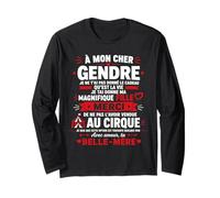 Rigolo Mon Cher Gendre idéal Humour Blague Belle mère Gendre Manche Longue
