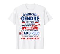 Rigolo Mon Cher Gendre idéal Humour Blague Belle mère Gendre T-Shirt