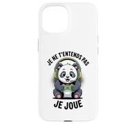 Rigolote Gamer Jeux Video Gameur Panda Geek Gaming Coque pour iPhone 15