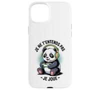 Rigolote Gamer Jeux Video Gameur Panda Geek Gaming Coque pour iPhone 15 Plus