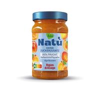 Rigoni di Asiago, Natù Confiture bio sans sucre ajouté (1 x 240 g), pâte à tartiner aux fruits sans sucre ajouté, 95% de fruits, faible en calories, Nutri-Score A, sucrée avec de l'érythritol (6 x