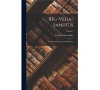 RigVedaSanhita The Sacred Hymns of the Brahmans Volume I - Friedrich Max Mller - Creative Media Partners LLC - Livre en Anglais Friedrich Max MllerFriedrich Max Mller (Auteur)