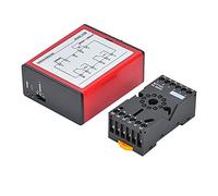RIHIA Détecteur de boucle de véhicule 110B AC220V à canal unique inductif pour contrôle d'accès au parking