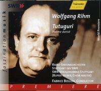 RIHM/HUBER/BOLLON/RADIO SO STUTTGART DES SWR - Tutuguri Poeme Danse for Speaker Choir & LGE Orch [Import]