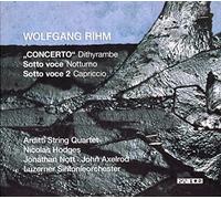 Rihm : Sotto voce. Arditti, Hodges, Nott, Axelrod.