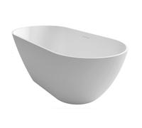 Baignoire autoportante Riho Bilbao B118001105 blanc mat, 170x80cm, avec lambris