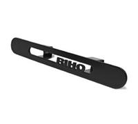 Riho Couvercle trop-plein 138x18mm noir inox 208701