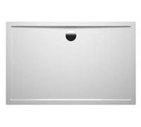 RIHO Davos receveurs de douche rectangulaires, écoulement 90mm, avec pieds et tablier, blanc brillant, D002016005, Exécution: 1500x800x45/25mm