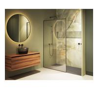 Riho Define Paroi de douche à l'italienne - 140x200 - Gunmetal mat G010003303