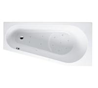 Baignoire Balnéo Rectangulaire Riho Delta Air Version Gauche 800x800x1500mm Blanc