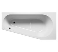 Riho Delta Baignoire pour petits espaces L : 150 l : 80 H : 44,5 cm, angle droite BB81005