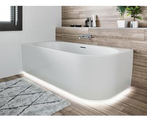 Riho Desire baignoire autoportante 184x84 cm rectangulaire blanc B087008005