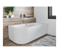 Riho Desire baignoire d'angle Acrylique installation d'angle Droite 184x84cm avec bonde brillant blanc B088001005
