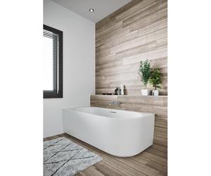 RIHO Desire Baignoire d'angle - gauche - acrylique - 170x77 - blanc mat B156001105