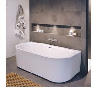 Riho Desire baignoire murale 184x84 cm rectangulaire blanc B089001105