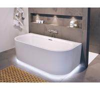Riho Desire baignoire murale 184x84 cm rectangulaire blanc B089002105