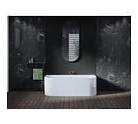 Riho Devotion back2wall baignoire pré-murale B096001005 blanc , 180x84cm, sans fonction de remplissage, avec habillage