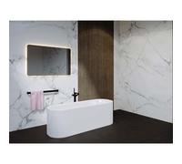 Riho Devotion baignoire îlot - 180x70x60cm - Acrylique - brillant blanc B095001005