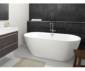 Riho Inspire baignoire autoportante 160x75 cm ovale blanc B091001105