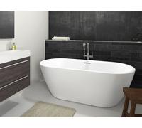 Riho Inspire baignoire autoportante 180x80 cm ovale blanc B085001105