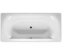 RIHO Lima Baignoire rectangulaire, Ã encastrer, 2 places, blanche, B0, ExÃ©cution: 170x75x45cm, volume utile : 130 litres - B051001005