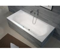 RIHO Lima Baignoire rectangulaire, à encastrer, 2 places, blanche, B0, Exécution: 180x80x49cm, volume utile : 195 litres - B052001005