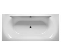 RIHO Linares Baignoires rectangulaires, à encastrer, 2 places, blanc satiné, B144001105, Exécution: 200x90x49,5cm, volume utile : 270 litres